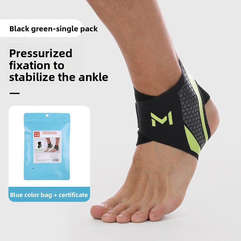 Compression Ankle Brace Support Sleeve for Running, Basketball, Gym & Injury Recovery