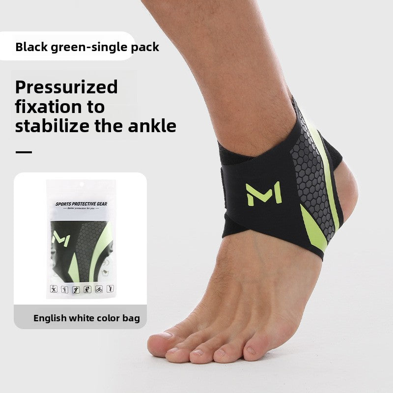 Compression Ankle Brace Support Sleeve for Running, Basketball, Gym & Injury Recovery