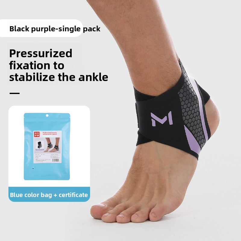 Compression Ankle Brace Support Sleeve for Running, Basketball, Gym & Injury Recovery