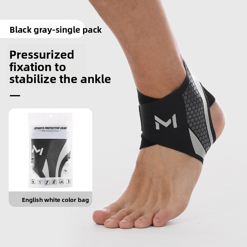 Compression Ankle Brace Support Sleeve for Running, Basketball, Gym & Injury Recovery